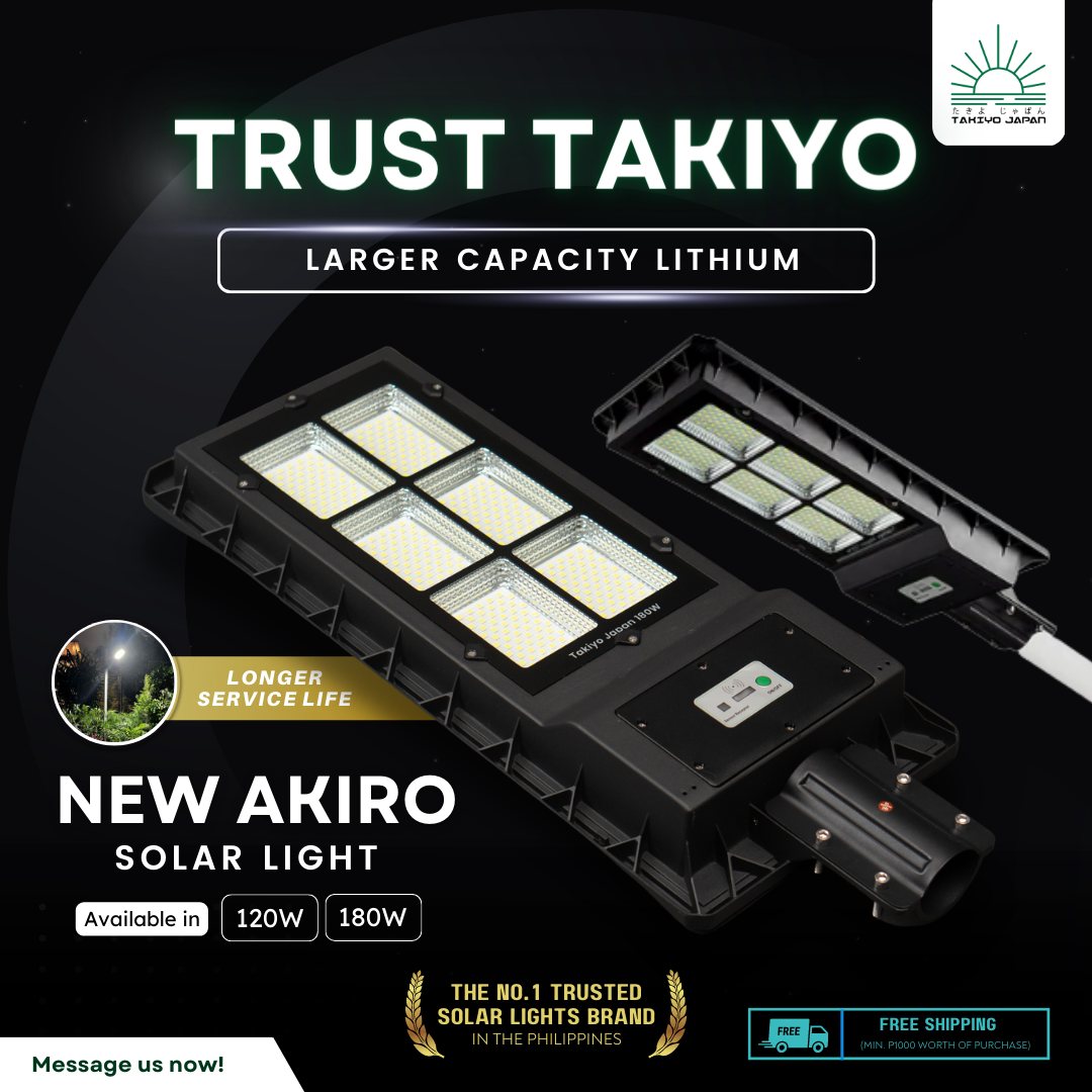 Takiyo Japan: The Best Brand of Solar Lights in the Philippines