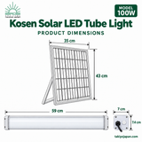 Kosen Solar LED Tube Light 100W