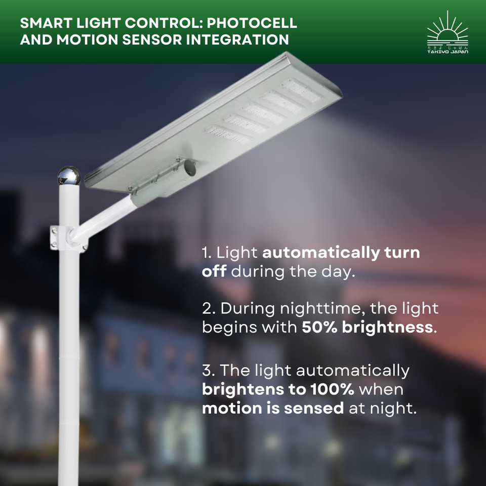 Gaito 300W 500W Industrial Solar Street Lights - takiyo japan solarlights