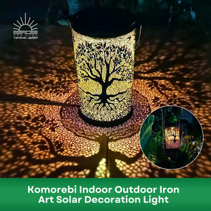 TAKIYO JAPAN™ Indoor Outdoor Solar Lanterns - takiyo japan solarlights