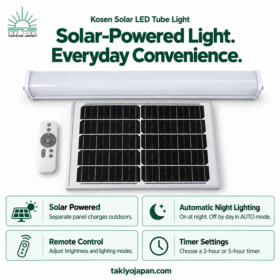 Kosen Solar LED Tube Light 100W