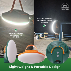 Moonlight Portable Indoor Outdoor Multifunction Solar Light (Pre-Order) - takiyo japan solarlights