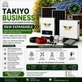 Takiyo Business 10kW Expandable Hybrid Solar Power System