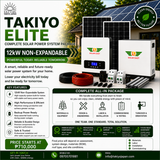 Takiyo Elite 12kW Hybrid Solar Power System