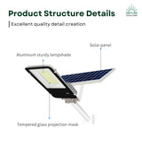 Takiyo Japan New Design Akihito 300W Eco Solar Street Light - takiyo japan solarlights