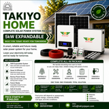Takiyo Home 5kW Expandable Hybrid Solar Power System