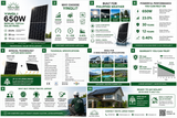 Yingli 650W N-Type TOPCon Bifacial Solar Panel | Takiyo Japan