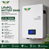 Solar East 51.2V LiFePO₄ Solar Battery | 100Ah, 200Ah, 300Ah & 314Ah Energy Storage System