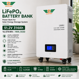 Solar East 51.2V LiFePO₄ Solar Battery | 100Ah, 200Ah, 300Ah & 314Ah Energy Storage System