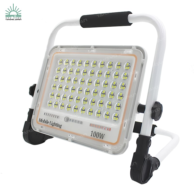 TAKIYO JAPAN™ New TAKAI Model Solar Emergency Flood Light (100W)