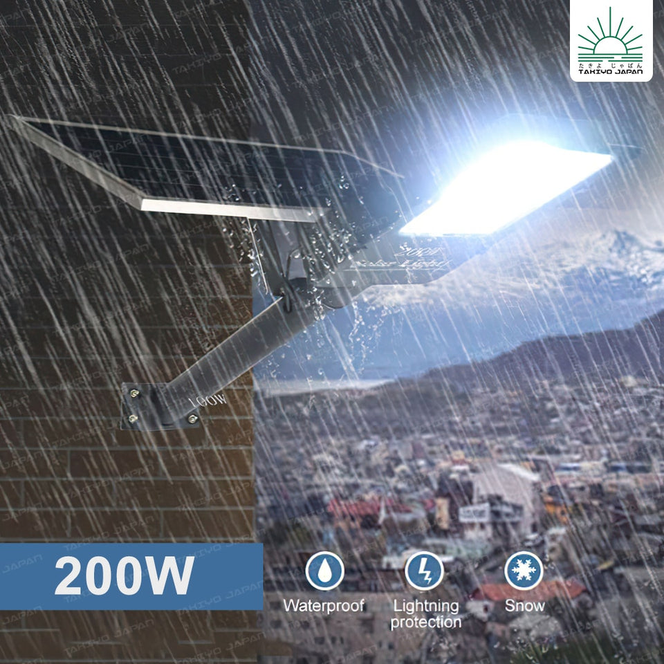 TAKIYO JAPAN™ AKIHITO (100W, 150W & 200W) Solar Street Light