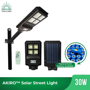 TAKIYO JAPAN™ AKIRO (30W, 60W & 90W) Solar Street Light