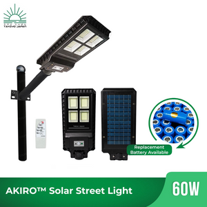 TAKIYO JAPAN™ AKIRO (30W, 60W & 90W) Solar Street Light