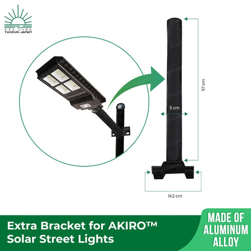 TAKIYO JAPAN™ Mounting Bracket for AKIRO Solar Street Lights